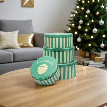 Keksdosen 4er Set - Frohe Weihnachten