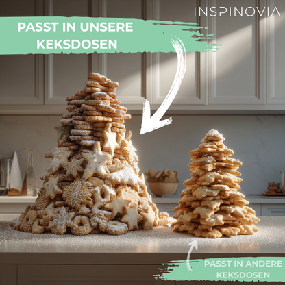 Keksdosen 4er Set - Frohe Weihnachten